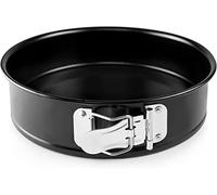 Ibili Molde Desmontable Moka-Chapa Acero Antiadherente-Diametro 22 cm-Libre de PFOA, Stainless Steel, Negro