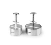 IBILI - Molde para Hamburguesa I-CHEF, 11 cms de diametro, Acero Inoxidable