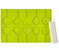 Ibili Molde PIRULETAS + 24 PALITOS, Stainless Steel