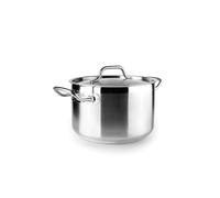 IBILI - Olla Con Tapa Inox Ebbe 28 Cm, Acero inoxidable 18/10, Apto para induccion