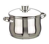 IBILI - Olla con tapa oslo, 24 cms, Acero inoxidable, Apta para induccion