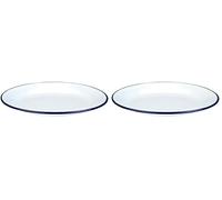 IBILI Plato Llano ESMALTADO 22 CM (Paquete de 2)