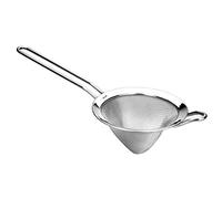 Ibili COLADOR Malla CONICO INOX Prisma 10 CMS, Stainless Steel, Plateado, 10x10x10 cm