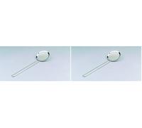 Ibili Prisma - Espumadera de malla inox, 10 cms (Paquete de 2)