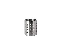 Ibili 708710 PORTAUTENSILIOS INOX 10x12 CMS, Stainless Steel, Plateado, 11.5 cm