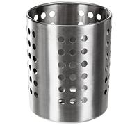 Ibili 708706 PORTAUTENSILIOS INOX 6,50x10 CMS, Stainless Steel, Plateado, 10 cm