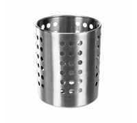Ibili 708706 PORTAUTENSILIOS INOX 6,50x10 CMS, Stainless Steel, Plateado, 10 cm