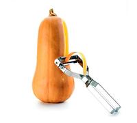 Ibili Kürbisschäler PELADOR DE Calabaza, Stainless Steel, Plata, 17 x 10 x 2 cm