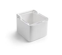 Ibili Salero Cuadrado Tapa Acrilica, Multicolor, 11x11 cm