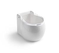 Ibili Salero Redondo Tapa Acrilica, Multicolor, 10x12 cm