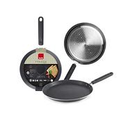 IBILI - Sarten de crepes inducta, 26 cms, Aluminio, Antiadherente, Apto para induccion