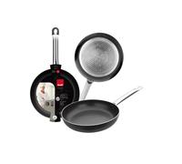 IBILI - Sarten i-chef, 22 cms, Aluminio, Antiadherente, Apto para induccion