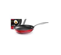 IBILI - Sarten red rock, 24 cms, Aluminio, Antiadherente quantanium, Apta para induccion
