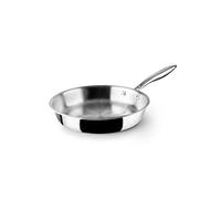 IBILI Sarten tricapa triply Natural, 16 cms, Acero inoxidable, Apto para induccion, sin antiadherente