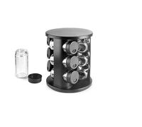 IBILI - Set 9 Especieros+Soporte Giratorio Confort, 17 x 20 cms