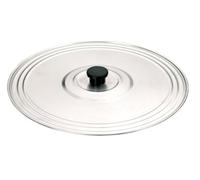 Ibili Tapa INOX 30-32-34-36 CMS, Stainless Steel, Plata, 30-36 cm