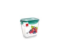 IBILI - Táper Tritan 1400Ml, Contenedor hermético sellado con tapa de plástico sin BPA, apto para frigorífico/congelador, para microondas y lavavajillas.