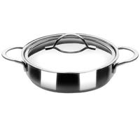 Ibili Tartera con tapa Noah, acero inoxidable 18/10, apta para inducción, 26 cm