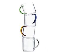 Ibili - Taza de cristal, 0,3 litros, borosilicato, 1 unidad, el color se envía al azar