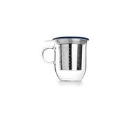 IBILI - Taza de Té con Filtro y Tapa, Borosilicato, 350 ml