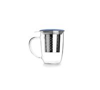 IBILI - Taza de Té con Filtro y Tapa, Borosilicato, 450 ml