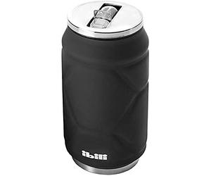 IBILI - Termolata isotermica ball 330 ml, Acero Inoxidable 18/10, Soft touch, Doble pared, Reutilizable