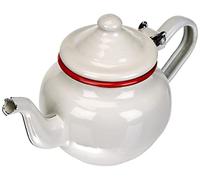 Ibili Tetera, Acero esmaltado, Blanco, 10x17x10 cm