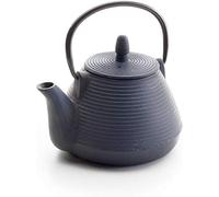 IBILI - Tetera Hierro Fundido Java, 1 litro, Interior esmaltado, Apto para inducción