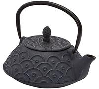 IBILI - Tetera Hierro Fundido Malasia, 0.8 litros, Interior esmaltado, Apto para inducción