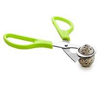 Ibili - Tijeras Huevo Codorniz Ibili Verde 14 x 6 cm.