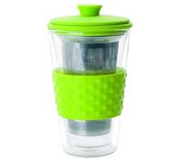 IBILI - Vaso de té con filtro, 0.25 litros, Borosilicato