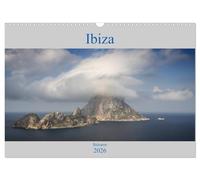 Ibiza - Balearen (Wandkalender 2026 DIN A3 quer), CALVENDO Monatskalender: Partyinsel Ibiza, traumhafte Natur der Balearen