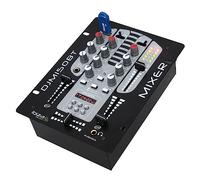 Ibiza DJM150USB-BT - Mesa de Mezclas, Color Negro