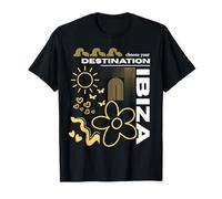 Ibiza Elige Tu Destino Isla Balear Boho Abstract Camiseta