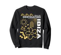 Ibiza Elige Tu Destino Isla Balear Boho Abstract Sudadera