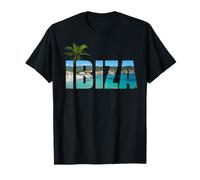 Ibiza Espana Strandpalme T-Shirt Party Object Geschenk Camiseta