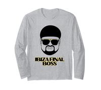 Ibiza Final Boss Head Funny Meme Club Star Spain UK Manga Larga