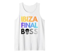 Ibiza Final Boss Starter Kit Funny Meme Club Star Spain UK Camiseta sin Mangas