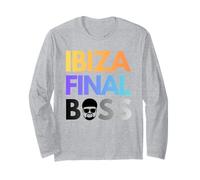 Ibiza Final Boss Starter Kit Funny Meme Club Star Spain UK Manga Larga