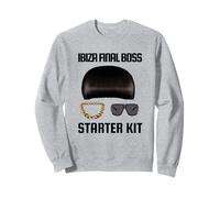 Ibiza Final Boss Starter Kit Funny Meme Club Star Spain UK Sudadera