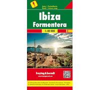 Freytag & Berndt – Ibiza y Formentera – Mapa de carreteras – Escala 1:40.000 – AK 0528