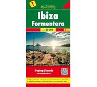 Ibiza y Formentera, mapa de carreteras. Escala 1:40.000. Freytag & Berndt.: Toeristische wegenkaart 1:40 000: AK 0528 (Auto karte)
