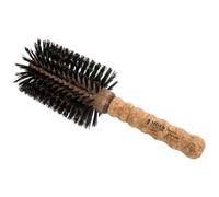 Ibiza Hair - Cepillo redondo - Madera Corcho Eco - EX5 Natural - Profesional - Hecho a Mano - Xlarge