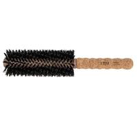 Ibiza Hair - Cepillo redondo - Madera Corcho Eco - EX6 Natural - Profesional - Hecho a Mano - Extralargo