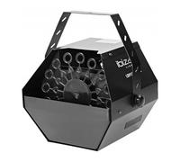 Ibiza - LBM10BAT-BL - Máquina de Burbujas portátil con 16 Baquetas - Negro