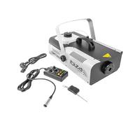 Ibiza - LSM1500PRO - Máquina de humo profesional de 1500W programable con DMX y mando a distancia - Negro