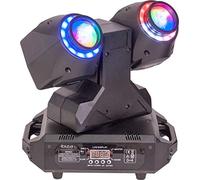 IBIZA MHBEAM60-FX 2 en 1 WASH y BEAM LED MOVING HEAD 2 x 30 W RGBW 12 SMD 3 en 1 DMX ROTATION 360° sin tope PARTY DISCO CLUB EFFEKTENFER