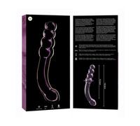 Ibiza Nebula Modelo 14 Dildo Cristal Rosa 18,5x3cm 1ud