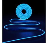 Ibiza - NEON500-BLUE - Tira de Luz LED Neón Azul 5 metros - Silicona - IP65 - Recortable y flexible - Con adaptador principal - LED Neón Personalizable