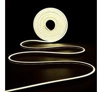 Ibiza - NEON500-WW - Tira de Luz LED de Neón Blanco Cálido 5 metros - Silicona - IP65 - Cortable y flexible - Con adaptador principal - LED de Neón Personalizable